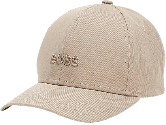 Boss Gorra Beisbol Logo Grande Hombre Beige imagen 1