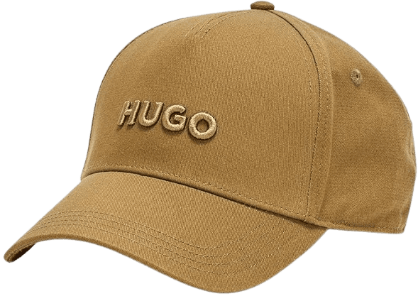 Hugo Gorra Beisbol Logo Grande Hombre Cafe imagen 1