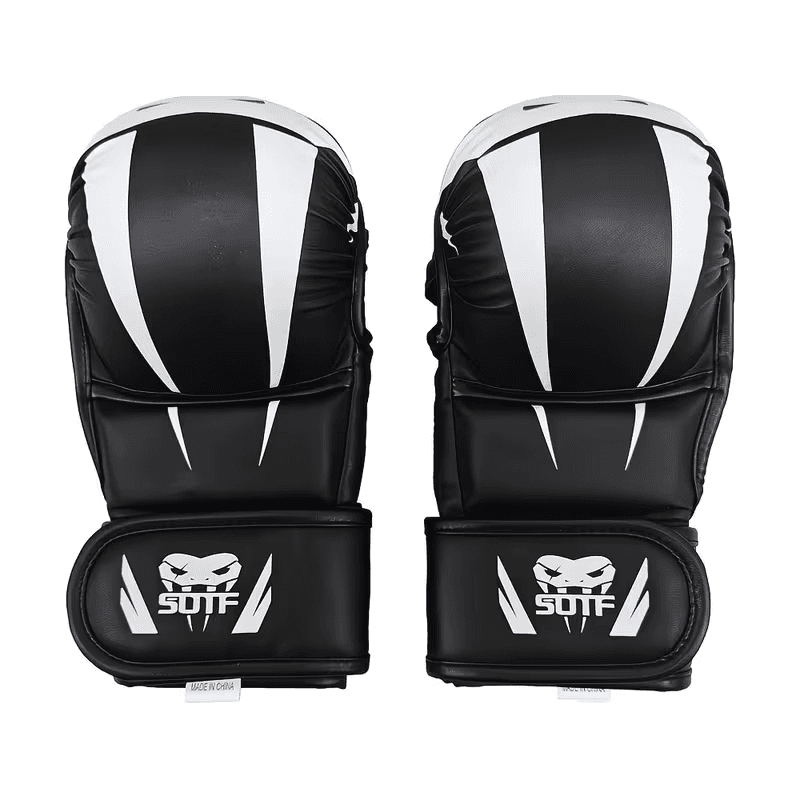 Guantes MMA SOTF Sparring Negro Blanco imagen 1