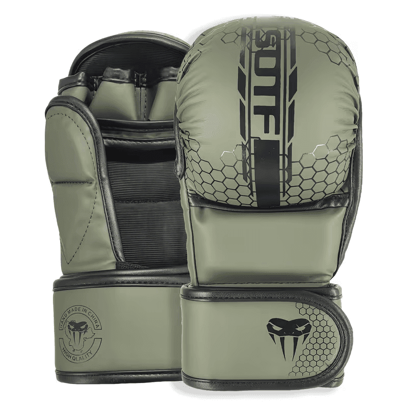 Guantes MMA SOTF Sparring Oliva Negro imagen 1
