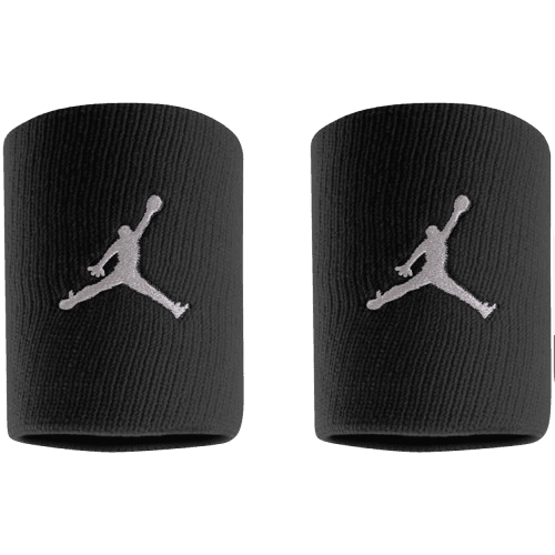 Munequera Deportiva Nike Jumpman 2 Pack Negro Blanco imagen 1