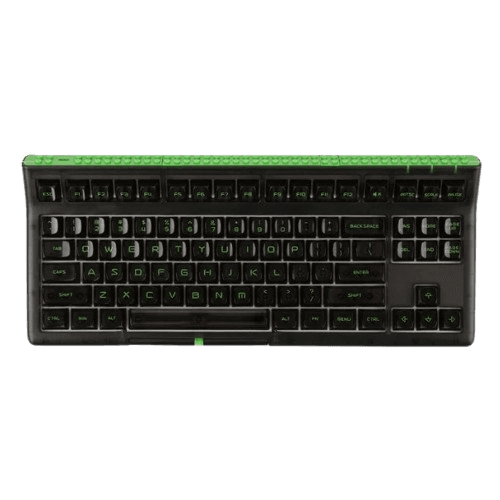 Epomaker Brick 87 Teclado Negro Verde imagen 1