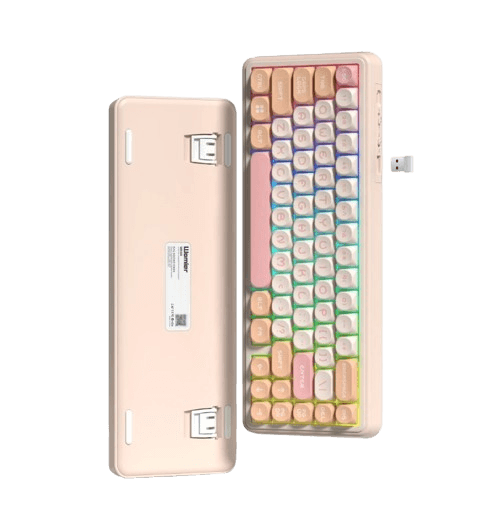 Womier WK 60 Blanco Rosa imagen 1