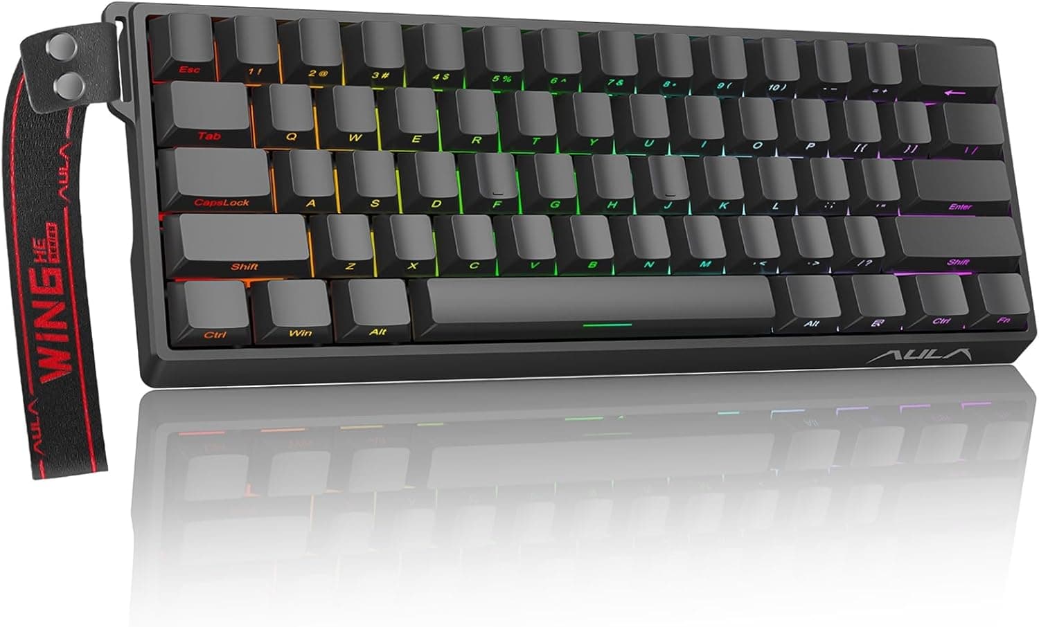 Teclado Magnético Aula Win60 HE RGB Negro imagen 1