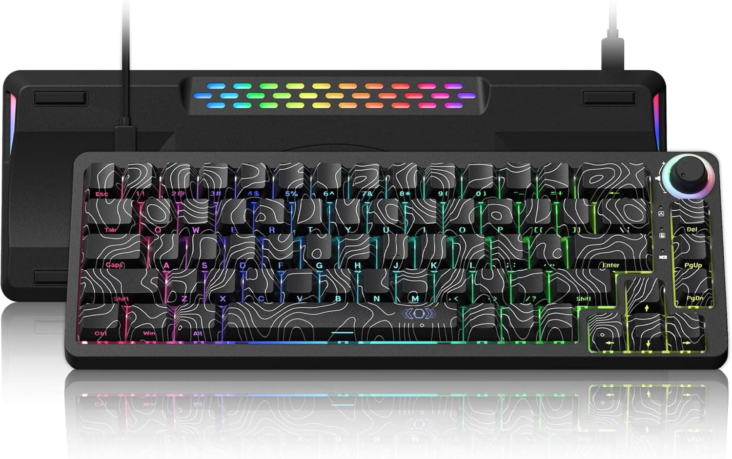 Teclado Mecánico Womier M68HE Pro Magnético imagen 1