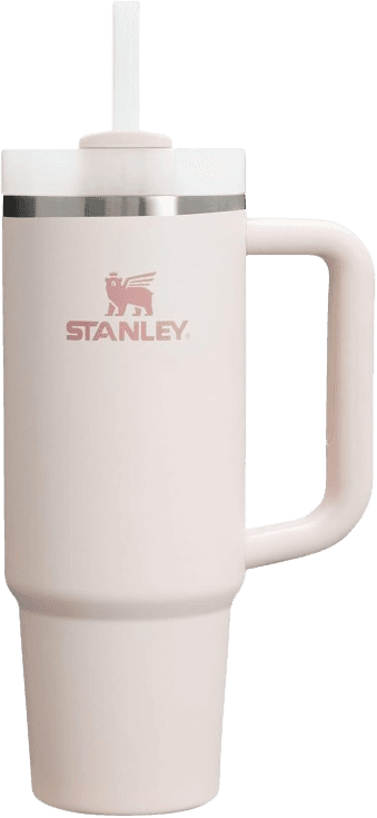 Termo Aislante STANLEY Quencher H2.0 30 Onz Rosa Pastel imagen 1